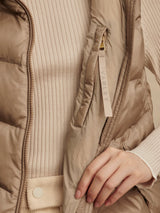 Bextor Lightweight Down Gilet by Varley | Simply Taupe