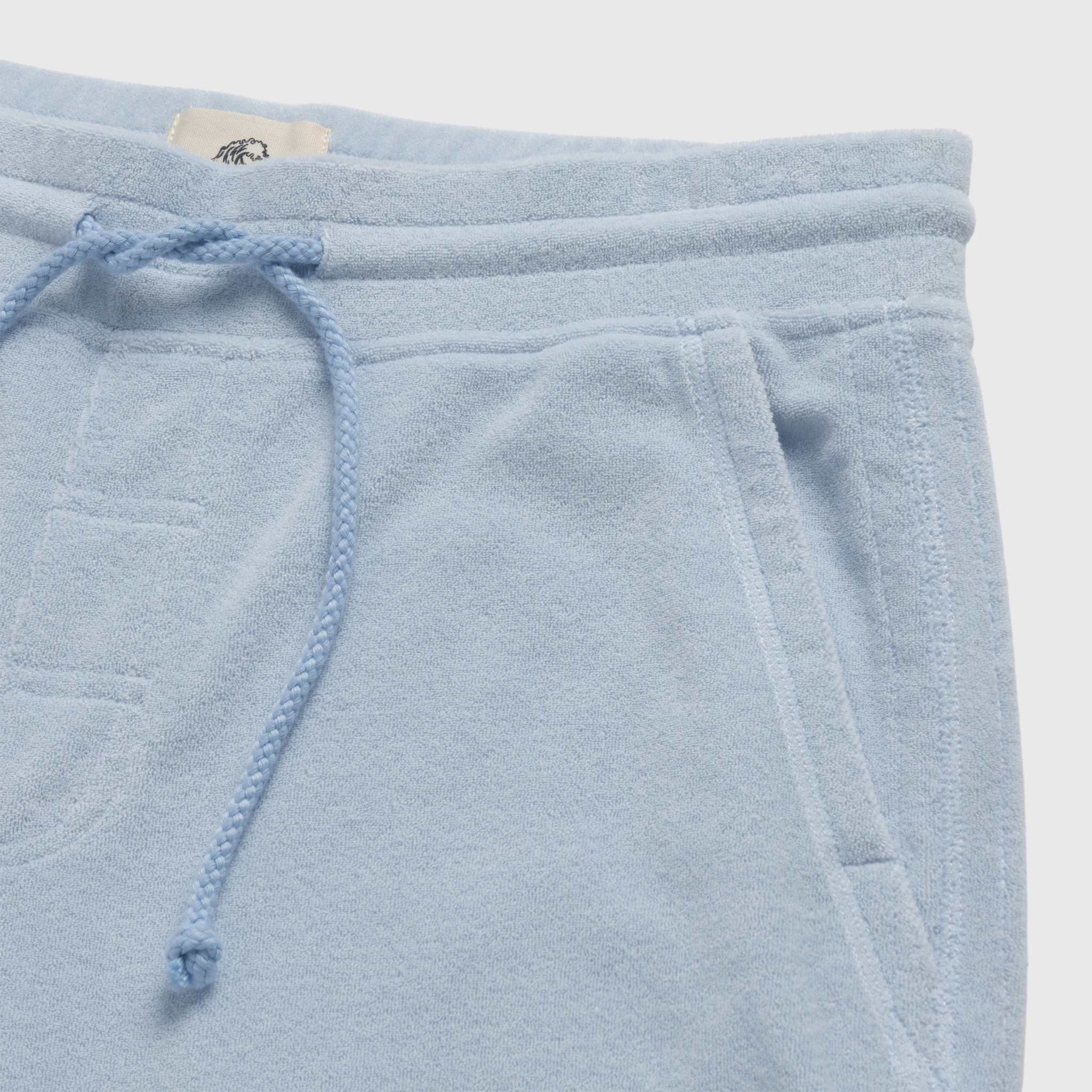 Chuck Saltwater Terry Short by SurfSideSupply | Skyway Blue - Zen&Zip