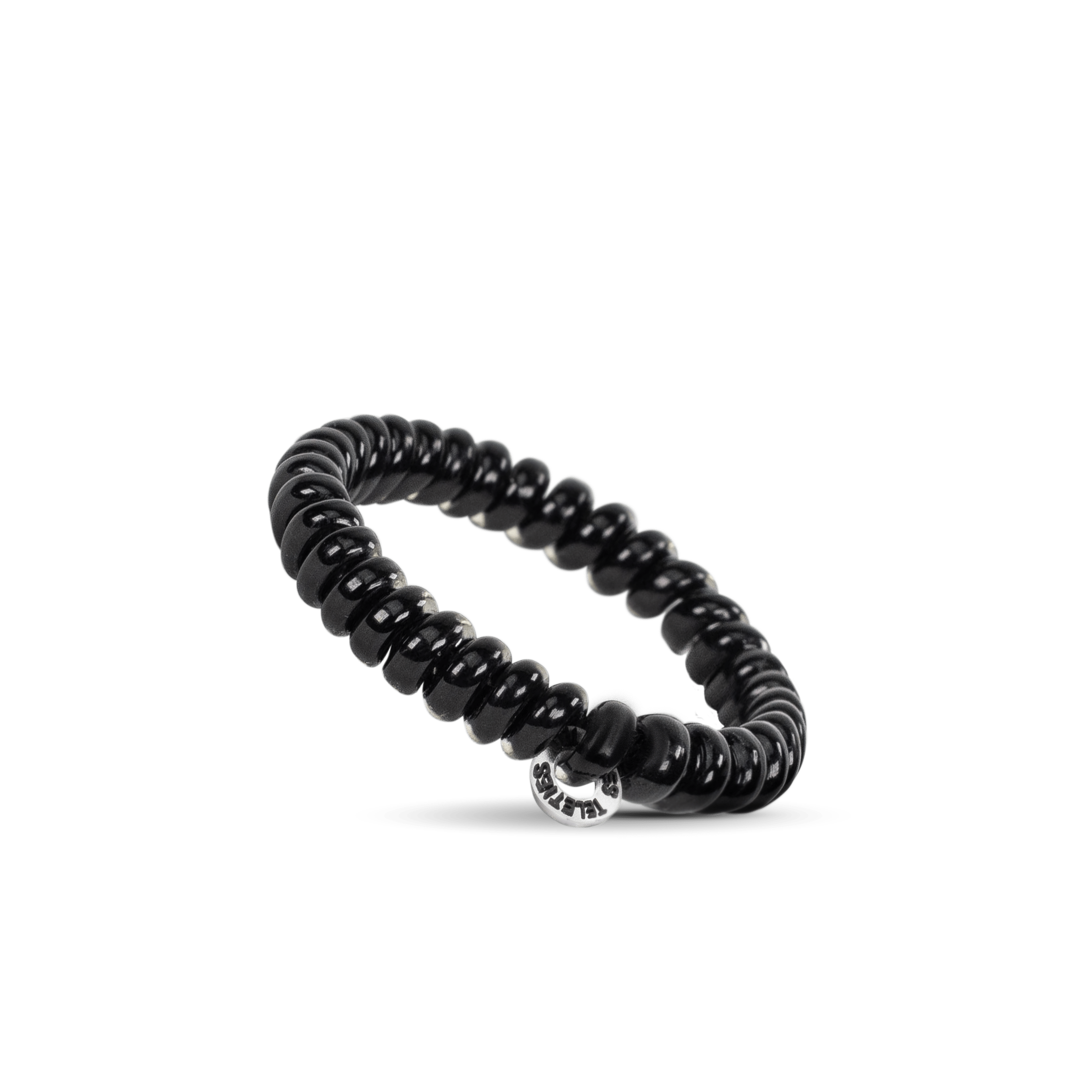 Spiral Hair Coils | Small | Jet Black Hair Ties - Zen&Zip