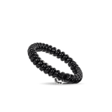 Spiral Hair Coils | Small | Jet Black Hair Ties - Zen&Zip