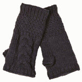 Cable Fingerless Gloves by Nirvanna Designs