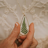 Large Brass Teardrop