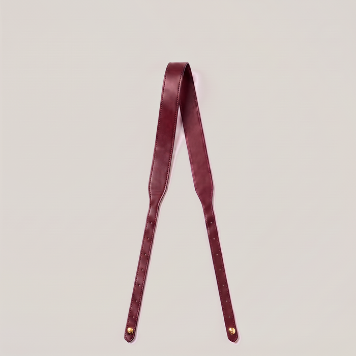 Burgundy Adjustable Strap