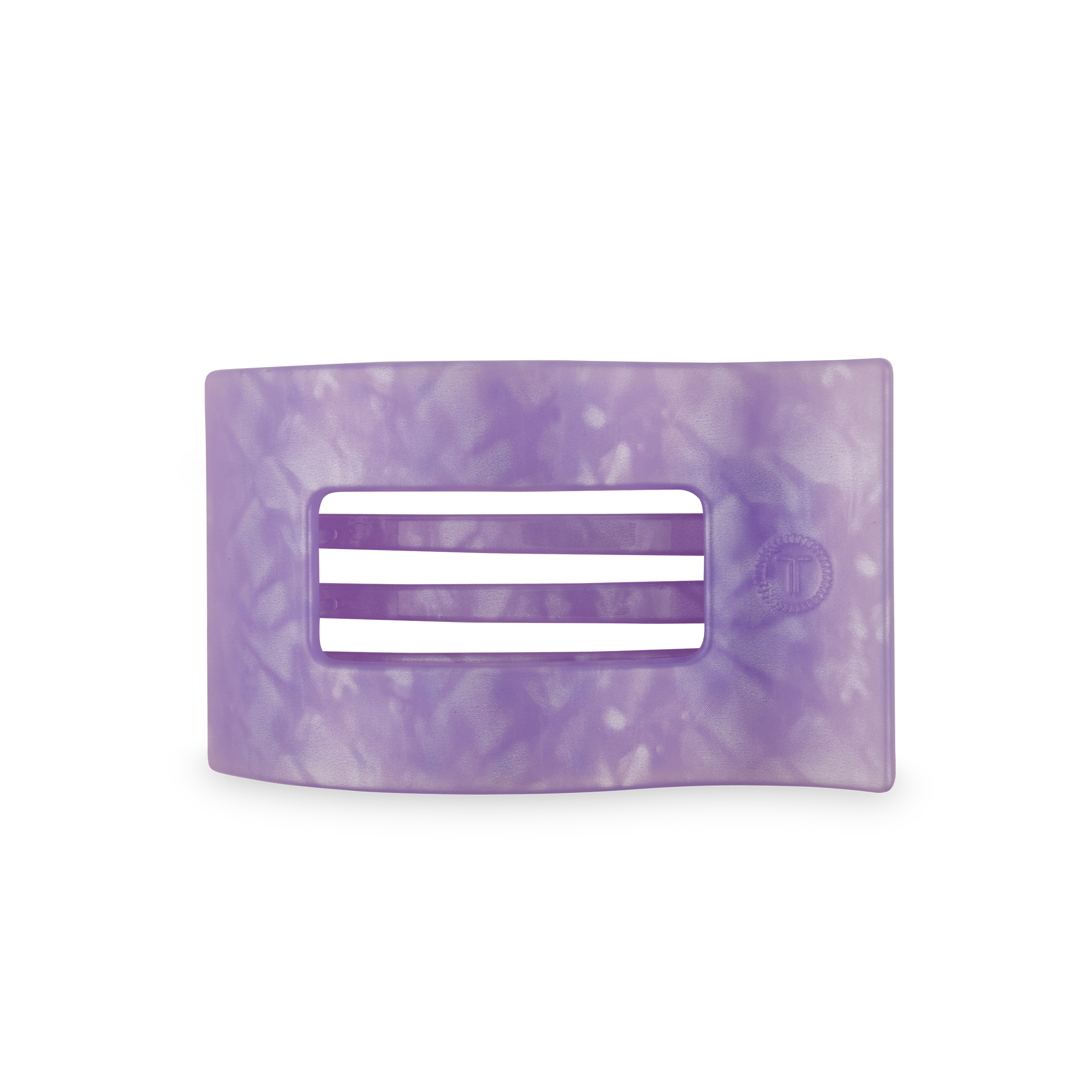 Flat Rectangle Hair Clip | Medium | Lavender Mist - Zen&Zip