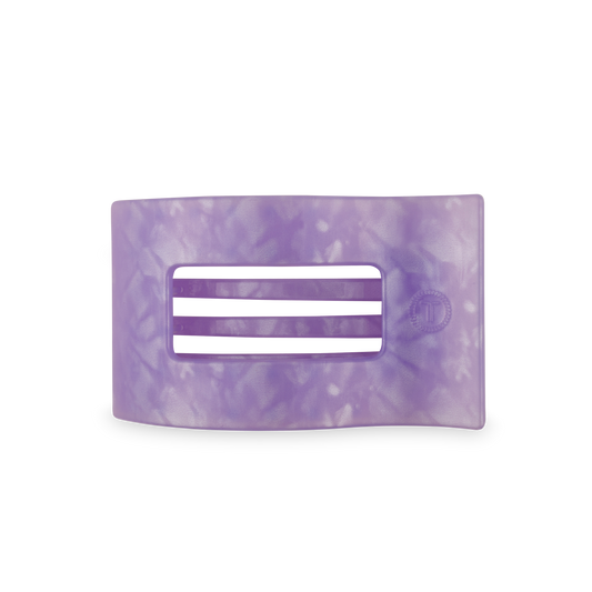 Flat Rectangle Hair Clip | Medium | Lavender Mist - Zen&Zip