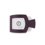 Square Flat Hair Clip | Med. | Burgundy Bliss - Zen&Zip