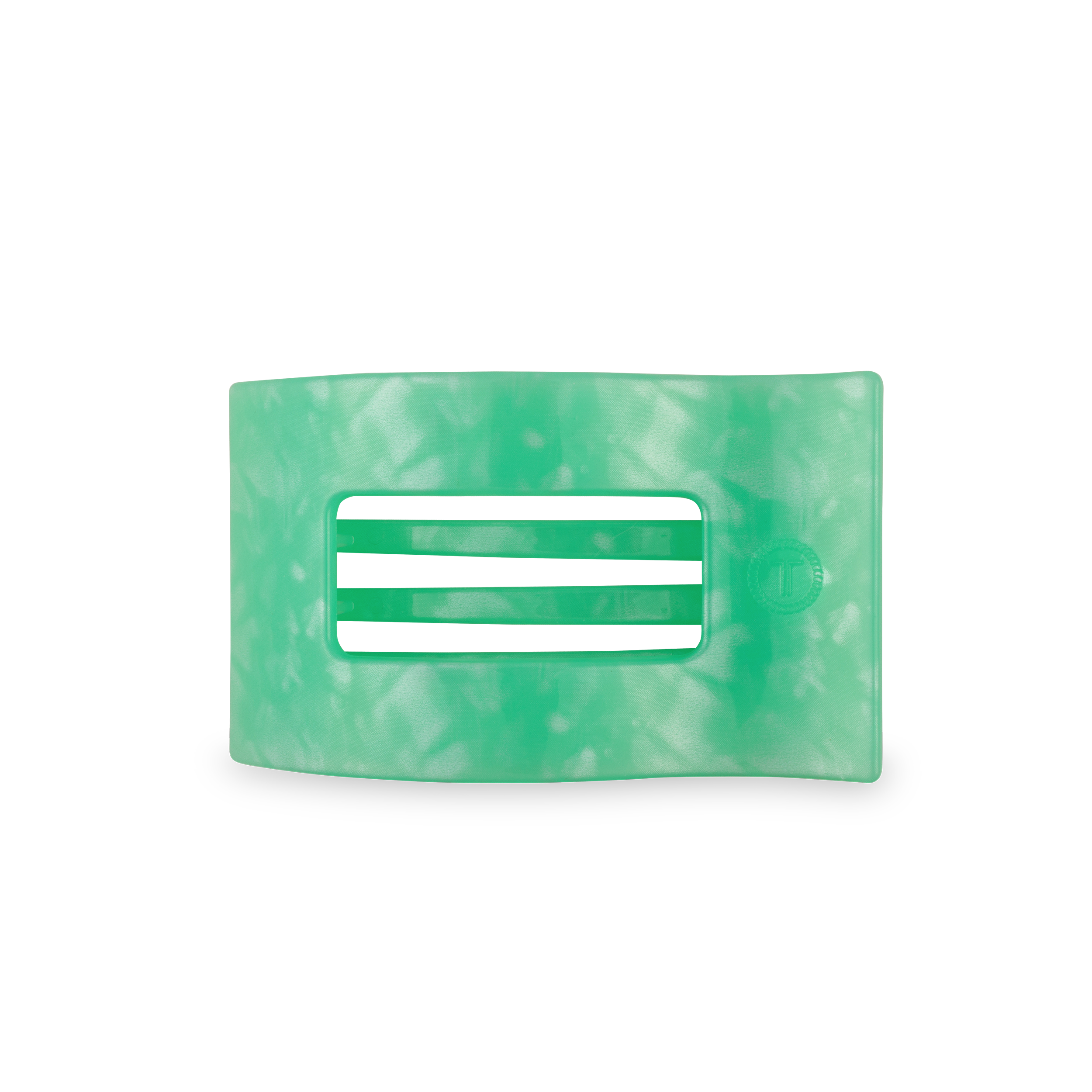Flat Rectangle Hair Clip | Medium | Spring Splash - Zen&Zip