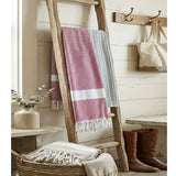 Turkish Towels Large, 100% Cotton Towels | 40x70" | 200 GSM - Zen&Zip