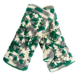 Flower Crochet Fingerless Gloves by Nirvanna Designs