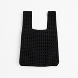 The Black Crochet Handbag