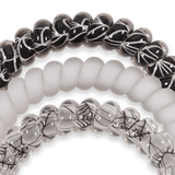 Spiral Hair Coils | Small | Webbed Hair Ties - Zen&Zip