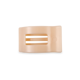 Flat Rectangle Hair Clip | Small | Almond Beige - Zen&Zip
