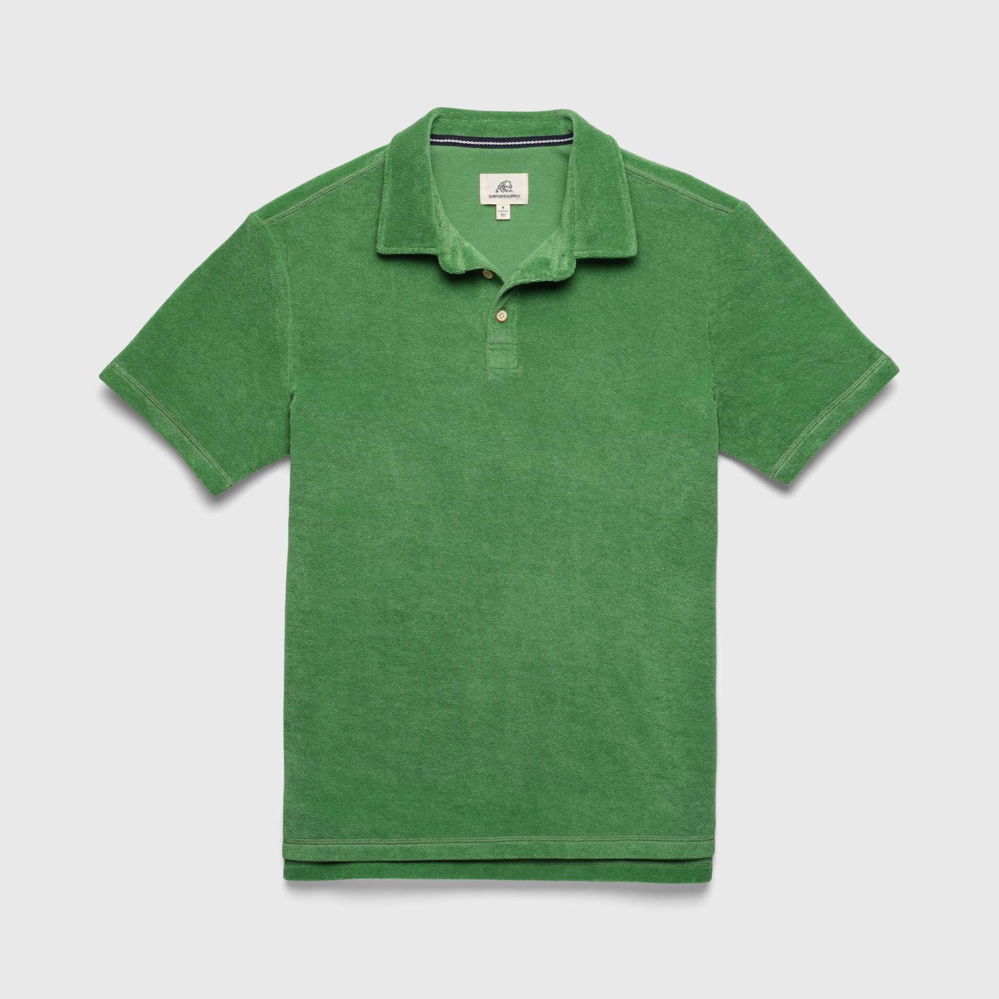 Ryan Saltwater Terry Polo - Turf Green - Zen&Zip