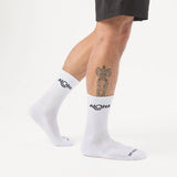ALOHA Crew Socks by Aloha Collection | White