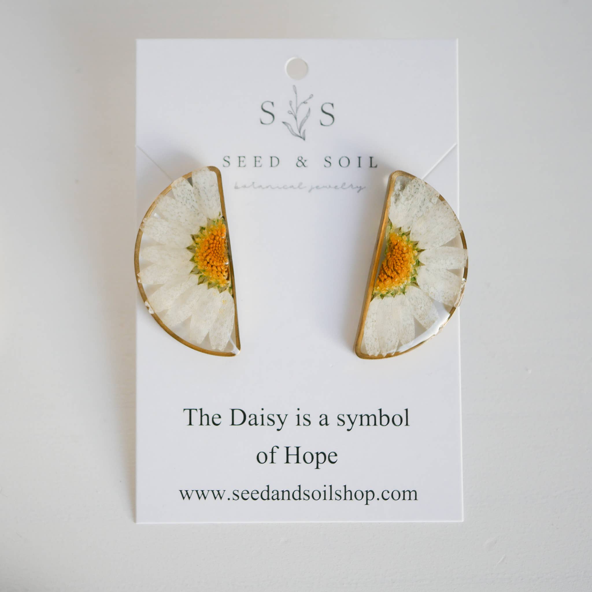 Phase Earrings: Daisy - Zen&Zip
