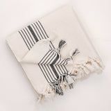 Soft Bliss Turkish Towel Set by Moa | 9 Stripes - Zen&Zip