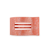 Flat Rectangle Hair Clip | Medium | Dreamsicle