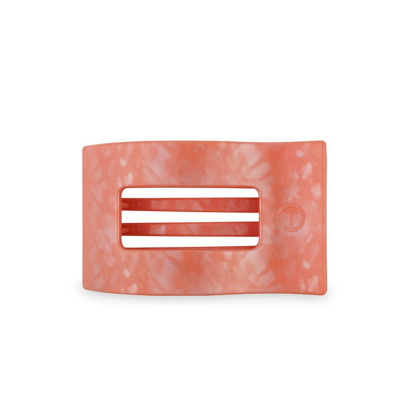 Flat Rectangle Hair Clip | Medium | Dreamsicle