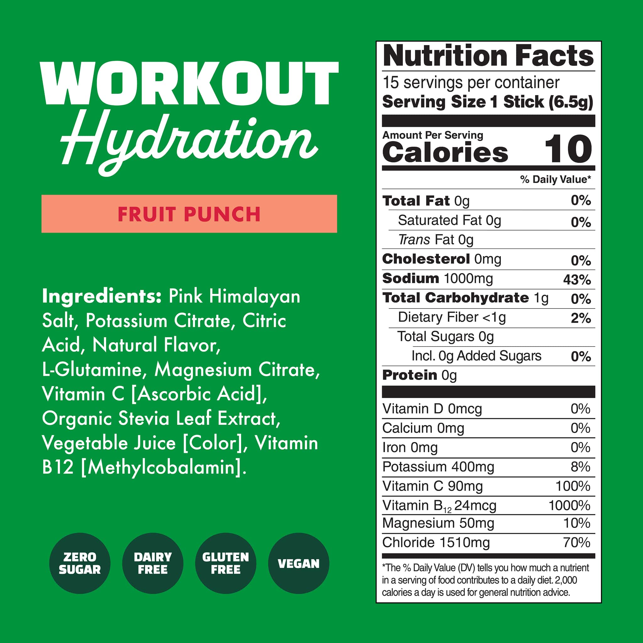 Workout Hydration - Zen&Zip