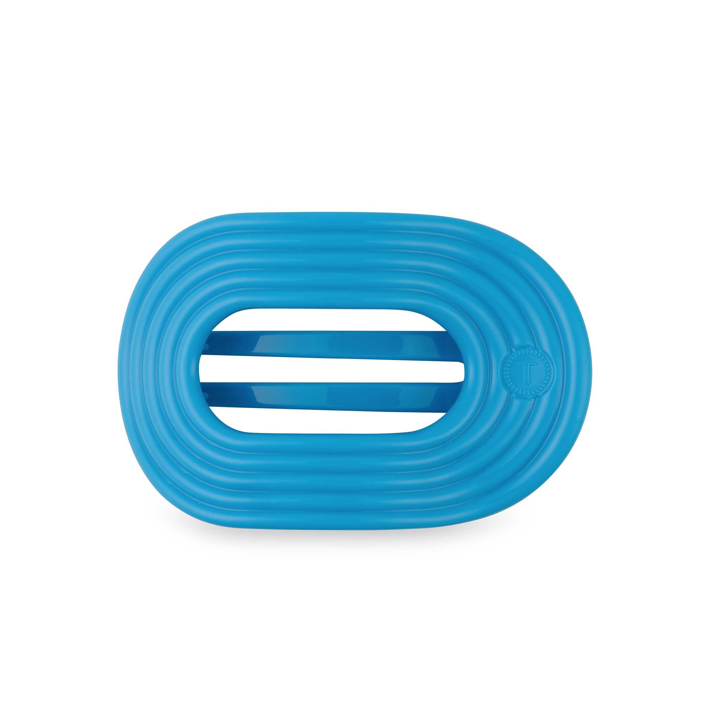 Flat Round Hair Clip | Medium | Miami Vice - Zen&Zip