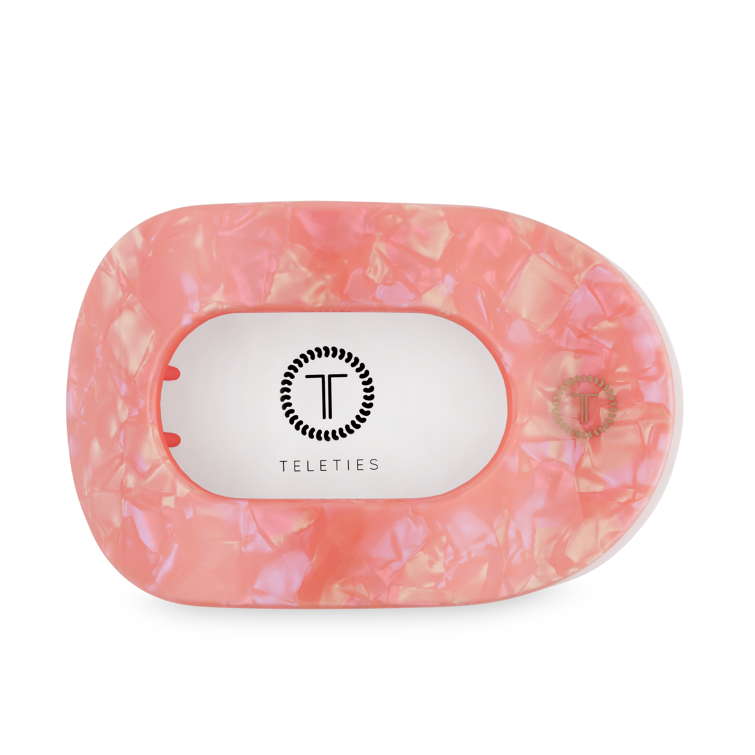 Flat Round Hair Clip | Large | Dreamsicle - Zen&Zip