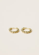 Small Ball Hoop Earrings by JaxKelly | Gold - Zen&Zip