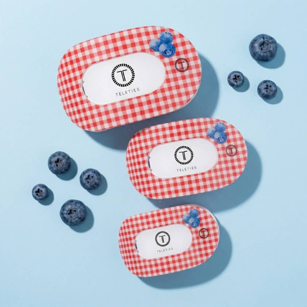 Flat Round Hair Clip | Large | Blueberry Farms - Zen&Zip
