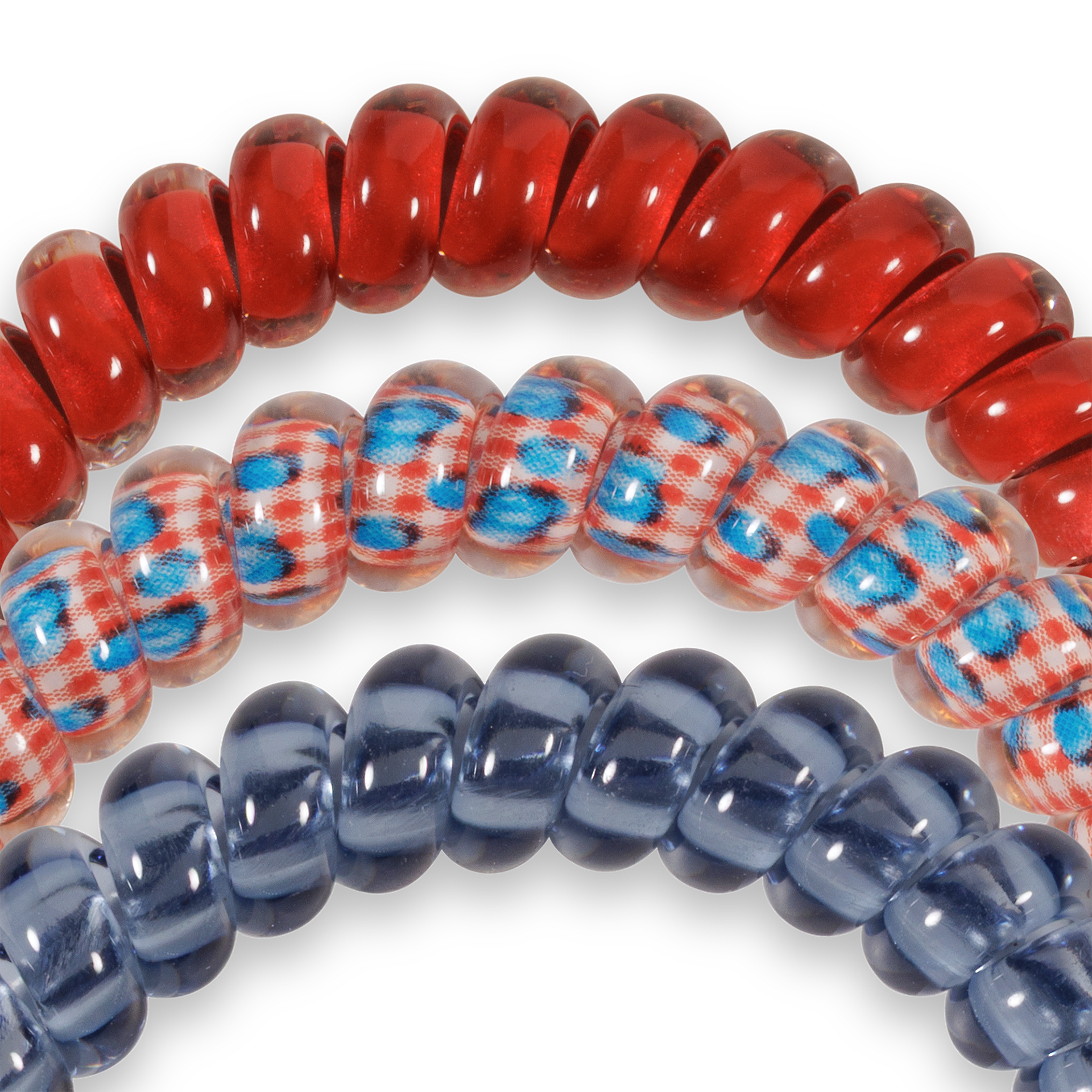 Spiral Hair Coils | Small | Blueberry Farms - Zen&Zip