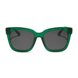 Bella Palm Green Crystal + Grey Polarized