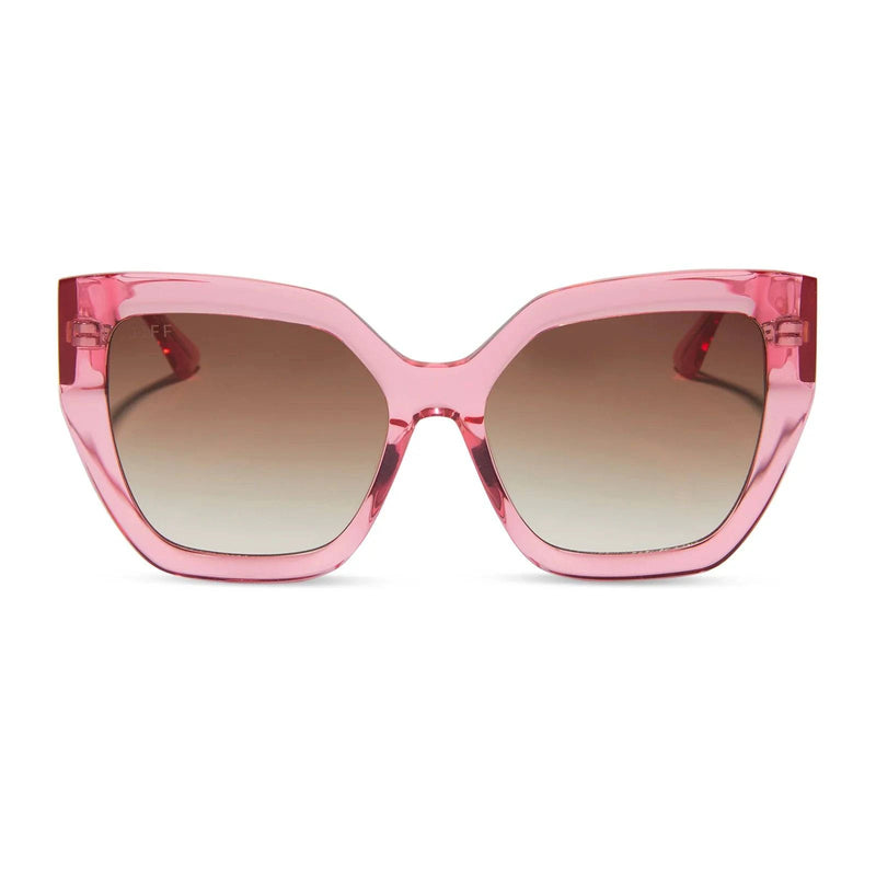 Blair Candy Pink Crystal + Brown Gradient by DIFF | Truffle Gradient