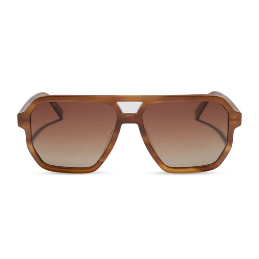 Cameron Polarized by DIFF | Tawny Tortoise/Brown Gradient
