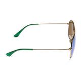 Cruz Gold/Green Mirror Polarized