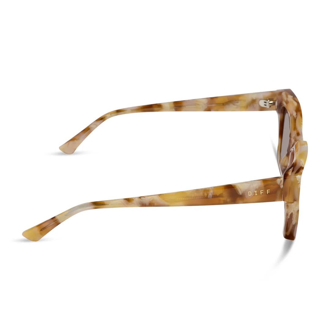 Greer Polarized by DIFF | Gilded Tortoise + Brown