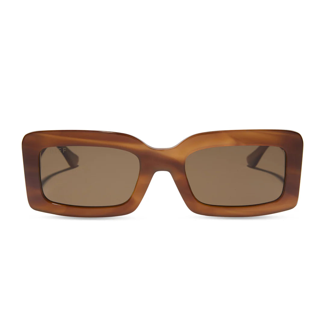 Indy Polarized by DIFF | Tawny Tortoise/Brown