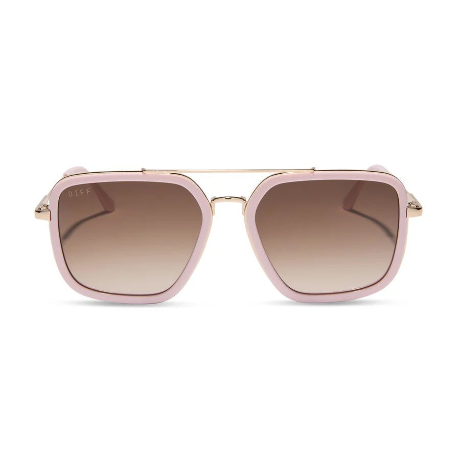 Jordan Polarized by DIFF | Powder Pink Gold + Brown Gradient