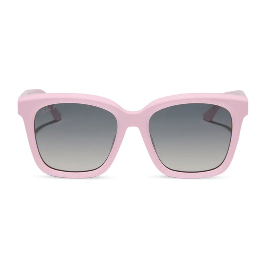 Meredith Polarized by DIFF | Powder Pink + Grey Gradient