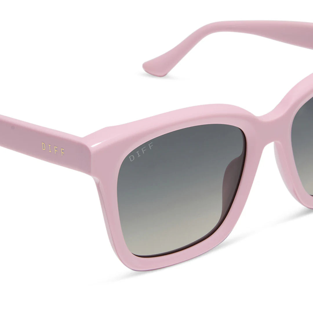 Meredith Polarized by DIFF | Powder Pink + Grey Gradient