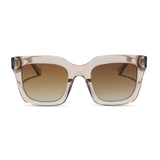 Valencia Polarized by DIFF | Soft Taupe Crystal + Brown Gradient