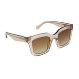 Valencia Polarized by DIFF | Soft Taupe Crystal + Brown Gradient