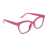 Willa Peony Pink + Blue Light Reader by DIFF | 2.0 Power