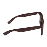 Storm Polarized by DIFF | Matte Rugby Red + Taupe Mirror