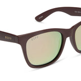 Storm Polarized by DIFF | Matte Rugby Red + Taupe Mirror