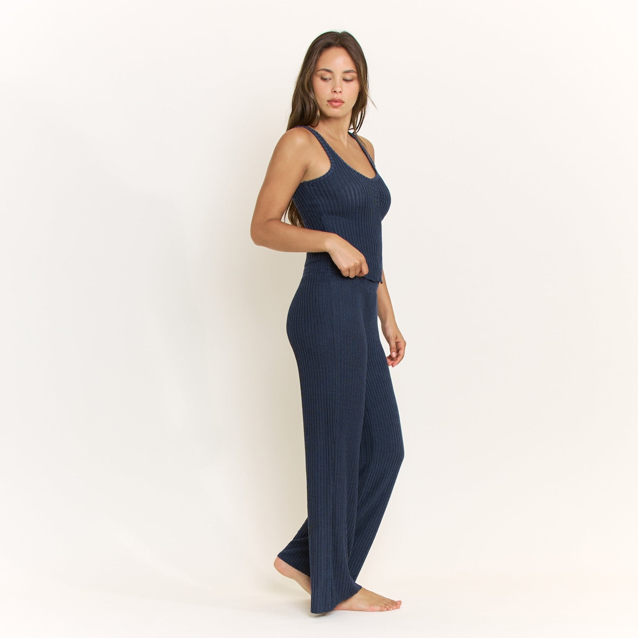 Dream Cloud Tank and Pant in Midnight