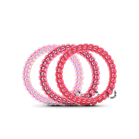 Spiral Hair Coils | Small | Think Pink Hair Ties - Zen&Zip