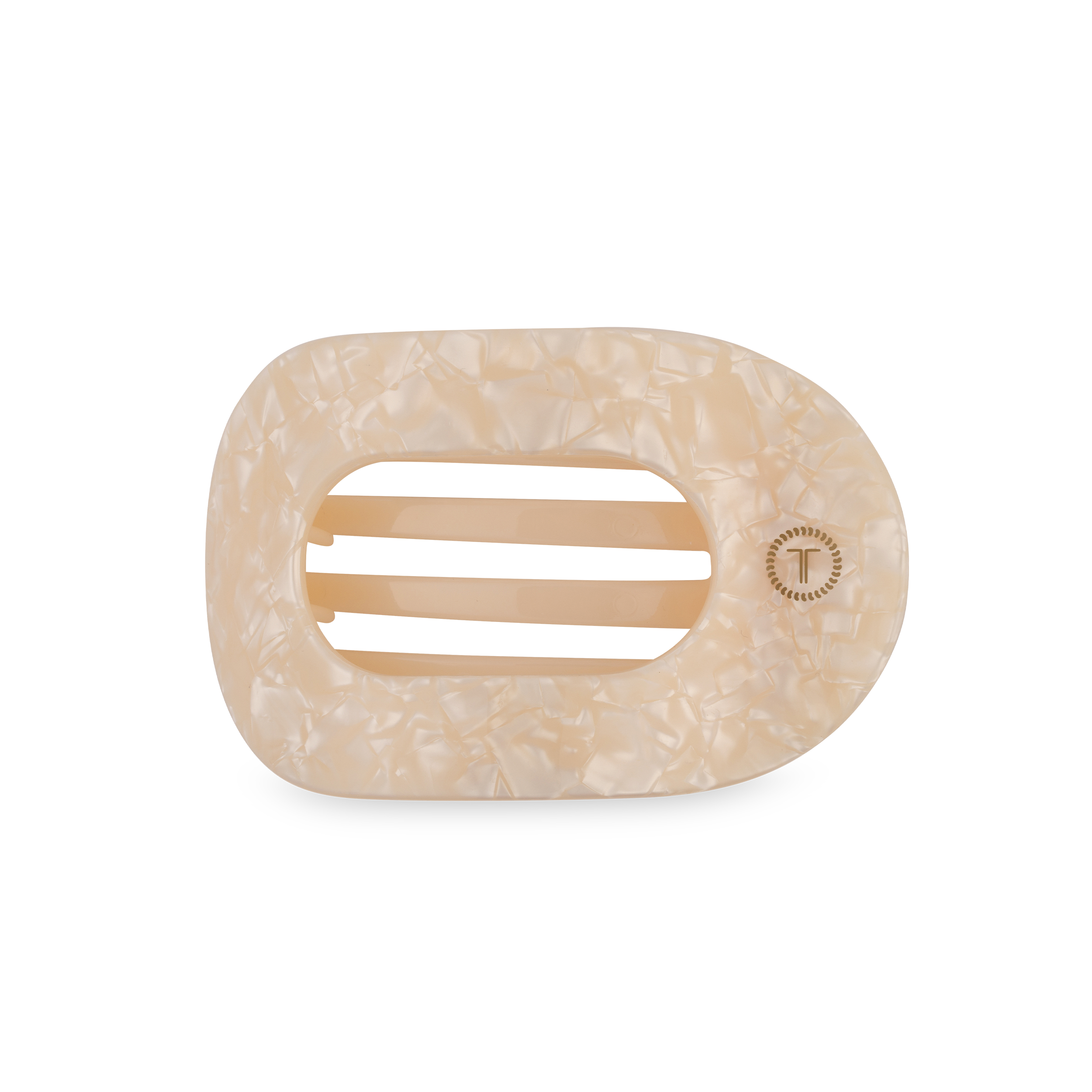 Flat Round Hair Clip | Medium | Soft Surf - Zen&Zip