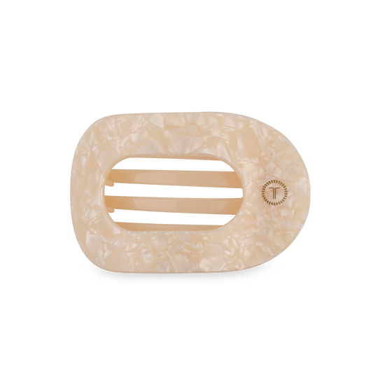 Flat Round Hair Clip | Medium | Soft Surf - Zen&Zip