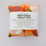 Heating Pad Neck Wrap, Hot + Cold Flaxseed - Tropical Sunset