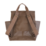 Beach Hauler Mesh Backpack by Sande | Espresso