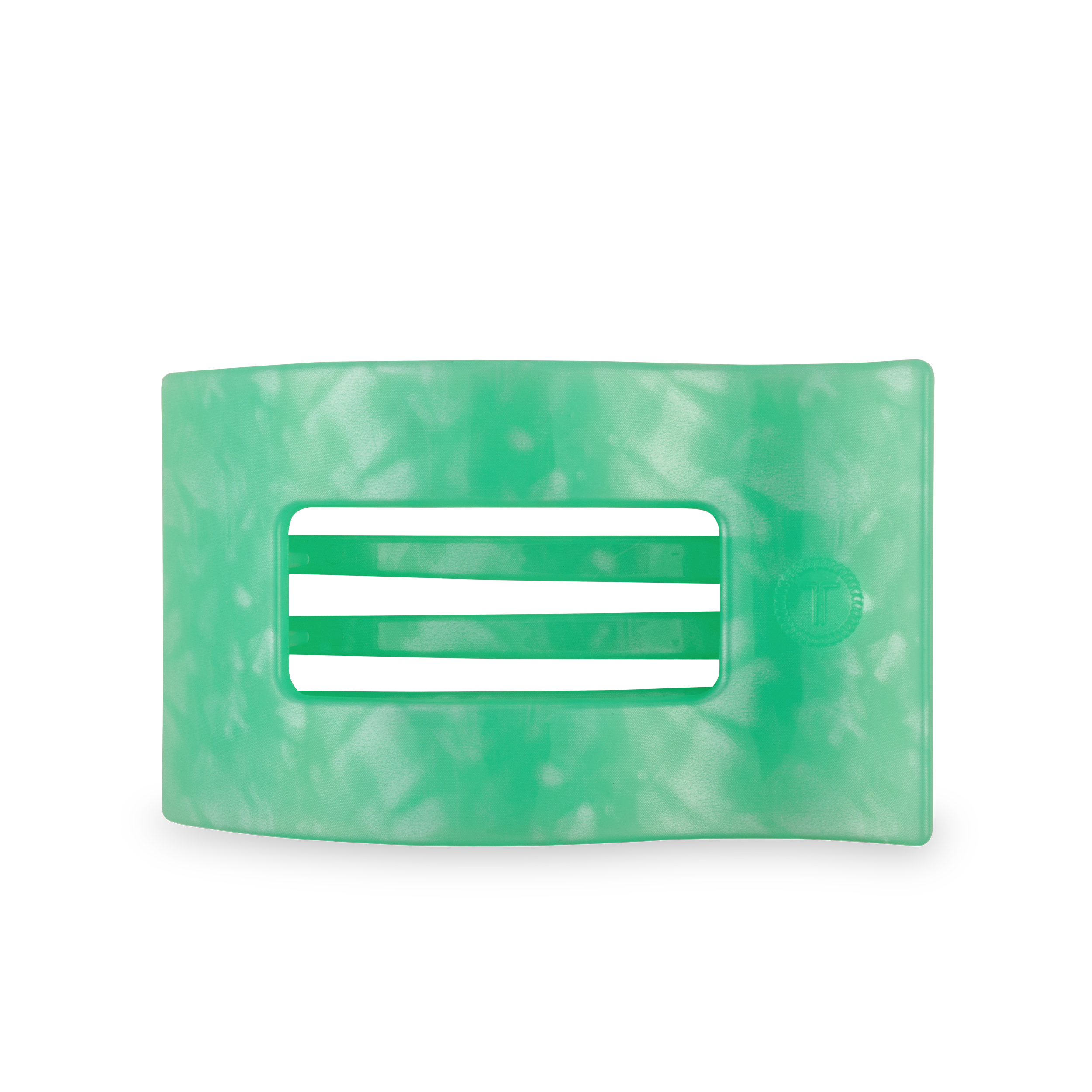 Flat Rectangle Hair Clip | Large | Spring Splash - Zen&Zip