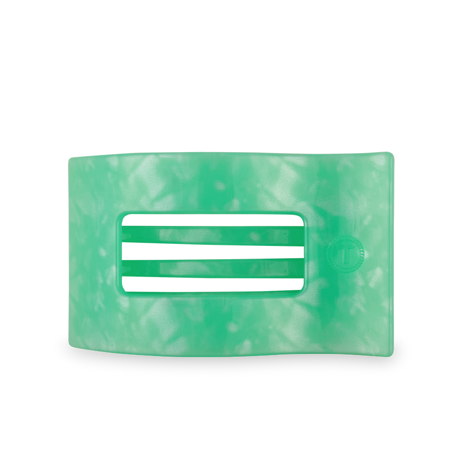 Flat Rectangle Hair Clip | Large | Spring Splash - Zen&Zip